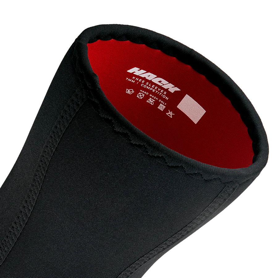 Hack Athletics 7mm Competition Knee Sleeves – Hourglass Shaped - Image 3