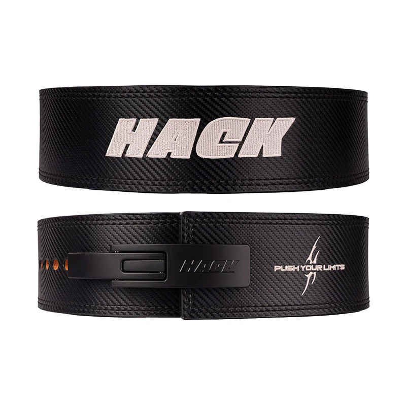 Hack Athletics Premium 13mm Lever Belt Carbon Fiber (2 Claw) - Image 3