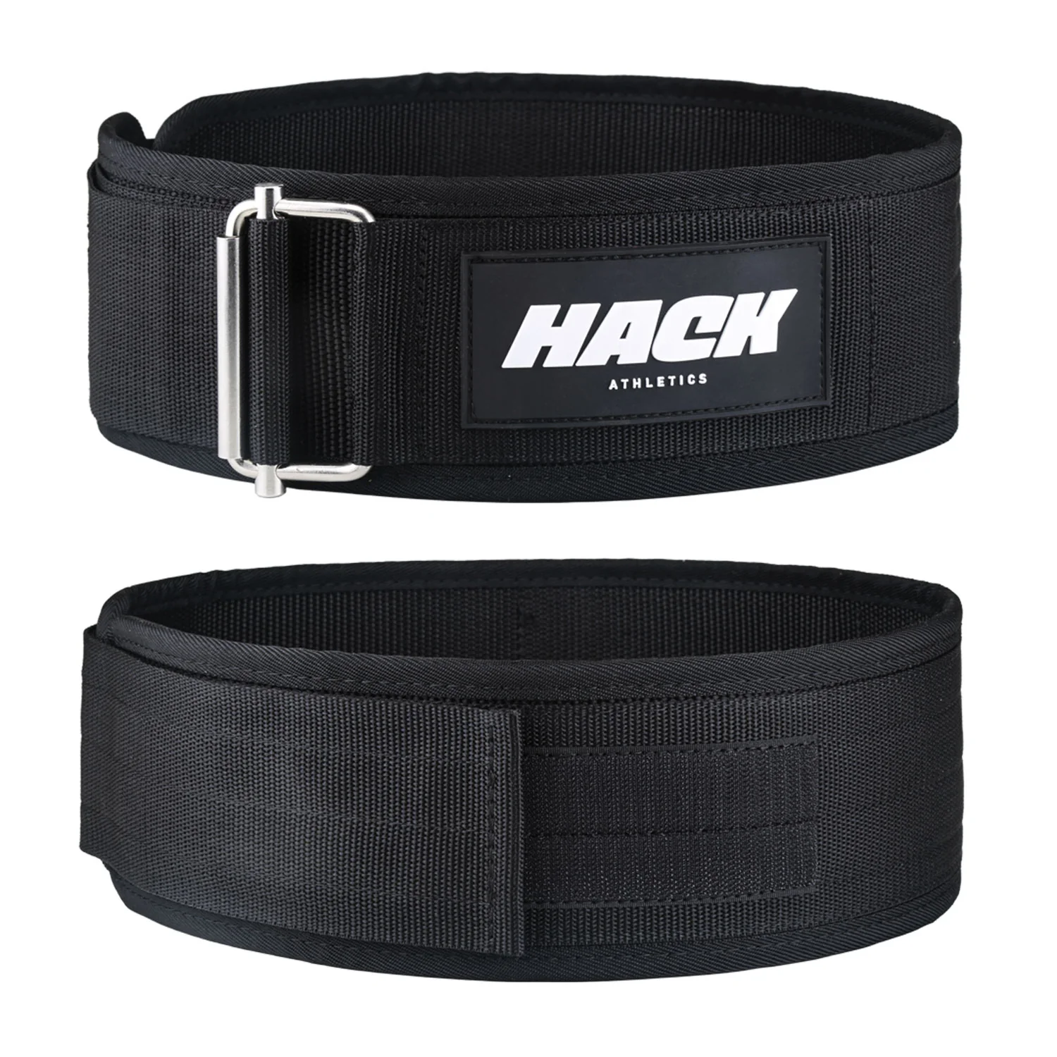Hack Athletics Premium Quick Locking Weightlifting Belt Black - Image 3